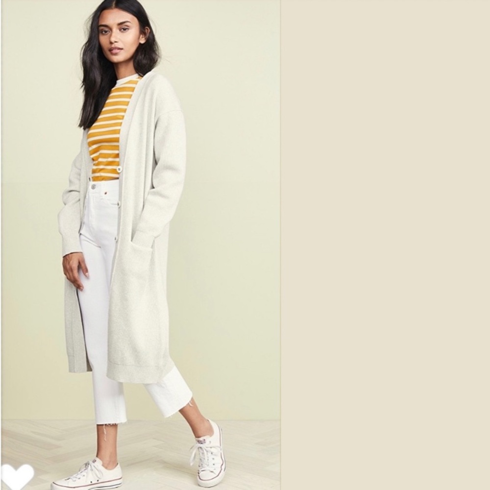 Free people RUN TO YOU cardi coat ribbed S